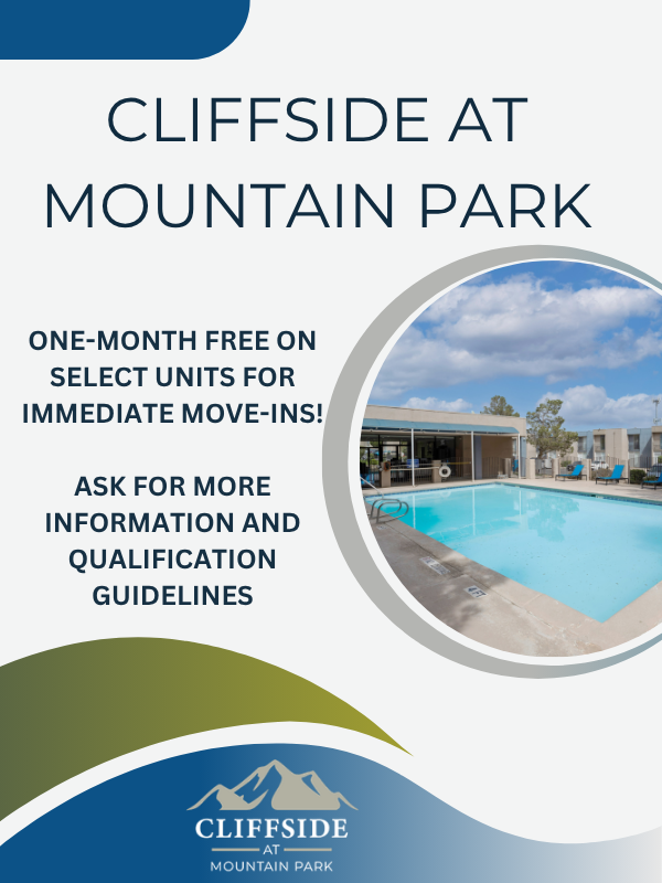 Cliffside at Mountain Park special offer